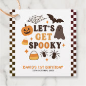 ハロウィン不気味誕生日 フェイバータグ (正面)