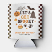 ハロウィン不気味誕生日 缶クーラー (正面)