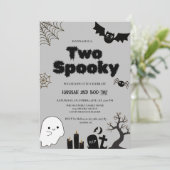 ハロウィン不気味2回目の誕生日パーティー 招待状 (スタンド正面)