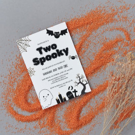 ハロウィン不気味2回目の誕生日パーティー 招待状
