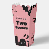 ハロウィン不気味2歳の誕生日パーティー フェイバーボックス (正面)