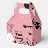 ハロウィン不気味2歳の誕生日パーティー フェイバーボックス (正面)