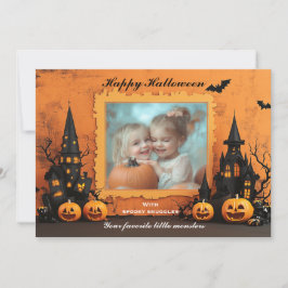 ハロウィン不気味・ザ・スナップ・オ・ランタン カード