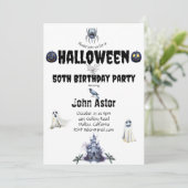 ハロウィン不気味 招待状 (スタンド正面)