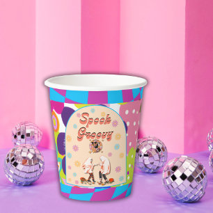 ハロウィン不気味Groovyパーティーカップ 紙コップ