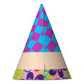 ハロウィン不気味Groovyパーティー帽子 パーティーハット (裏面)