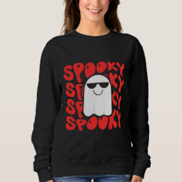 ハロウィン不気味Tシャツ スウェットシャツ