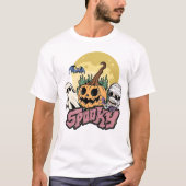 ハロウィン不気味Tシャツ Tシャツ (正面)