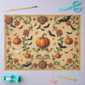 ハロウィン中世パタフランスのーン 薄葉紙 (クラフト)