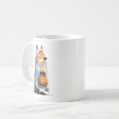 ハロウィン予測できなキツネ コーヒーマグカップ (正面左)