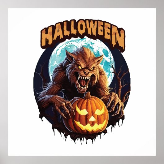 ハロウィン人狼 ポスター (正面)