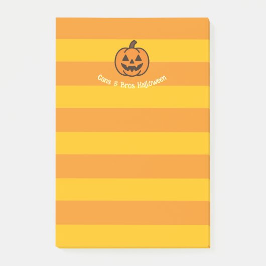 ハロウィン付箋メモ ポストイット (正面)