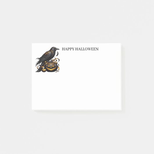 ハロウィン付箋紙 ポストイット (正面)