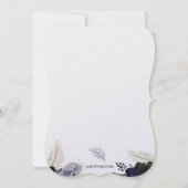 ハロウィン仮装とカクテル・マスカレードパーティ 招待状 (裏面)