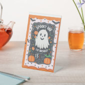 ハロウィン仮装の1歳の誕生日おめでとう 🎃👻 台座サイン (インサイチュ)