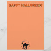 ハロウィン便箋 (正面)