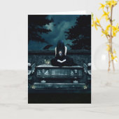 ハロウィン儀式カード カード (黄色い花)