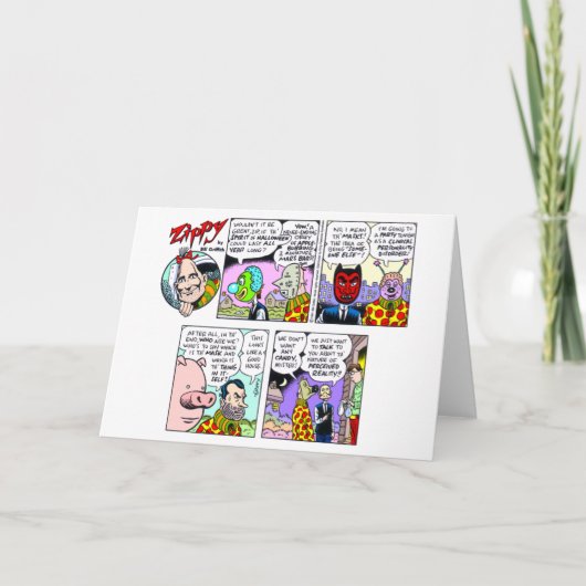 ハロウィン元気なカード カード (正面)