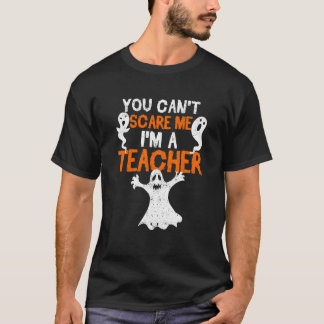 ハロウィン先生 私は先生だから怖くないわ Tシャツ