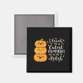 ハロウィン先生Tシャツ メンズ レディース 万能の先生用 マグネット (正面/裏面)