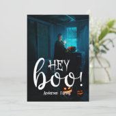 ハロウィン写真 こんにちはブー! シーズンカード (スタンド正面)