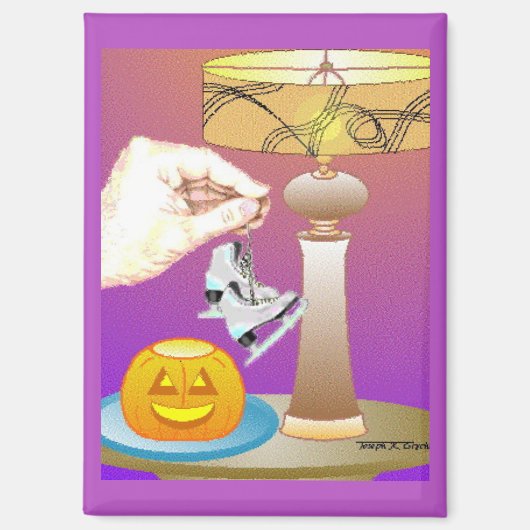 ハロウィン冷蔵庫マグネット マグネット (正面)
