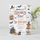 ハロウィン初お誕生日おめでとう 招待状 (スタンド正面)