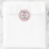 ハロウィン初誕生日 スプーキーガール ラウンドシール (バッグ)