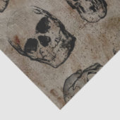 ハロウィン動揺してヴィンテージスカル 薄葉紙 (詳細)