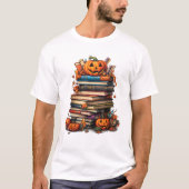 ハロウィン司書本好き Tシャツ (正面)