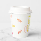 ハロウィン名門私立校風ののトリックまたは治療 紙コップ (正面)