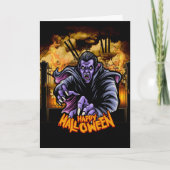 ハロウィン墓地カード カード (正面)