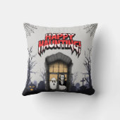 ハロウィン墓場インテリア クッション (裏面)