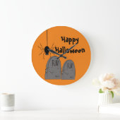 ハロウィン壁掛け時計 ラージ壁時計 (ホーム)