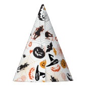 ハロウィン夜イベントのトレンディー パーティーハット (裏面)