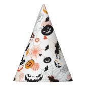 ハロウィン夜イベントのトレンディー パーティーハット (左)