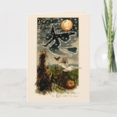 ハロウィン夜カードの星を調査して下さい カード (正面)