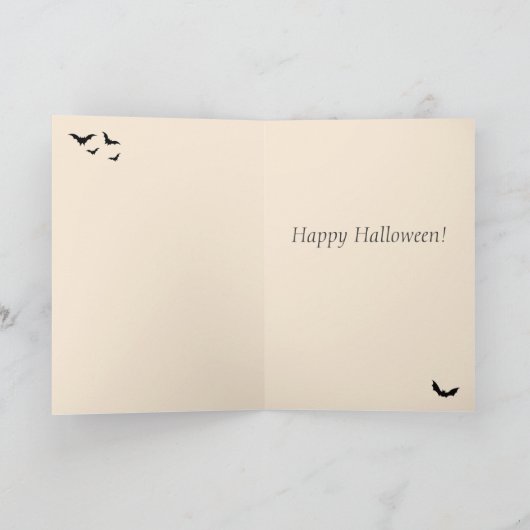 ハロウィン夜カードの星を調査して下さい カード (内部)