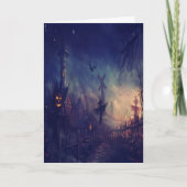 ハロウィン夜カード カード (正面)