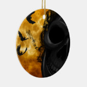 ハロウィン夜 セラミックオーナメント (右)