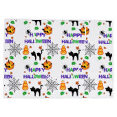ハロウィン大型ギフトバッグ ラージペーパーバッグ (裏面)