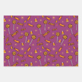 ハロウィン大型デザインラッピングシート ラッピングペーパーシート (正面)