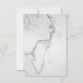 ハロウィン大理石RSVP 出欠カード (裏面)