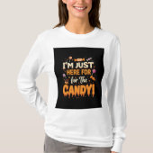 ハロウィン女子向け面白グッズ Tシャツ (正面)