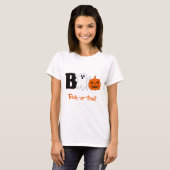 ハロウィン女性用Tシャツおもしろブー Tシャツ (正面フル)
