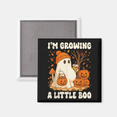 ハロウィン妊娠発表 私はすごいのを育ててる マグネット (正面/裏面)