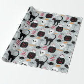 ハロウィン子供の誕生日名年齢ボーイズ ラッピングペーパー (アンロールド)