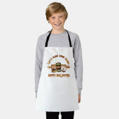 ハロウィン子供へエプロン焼こうか魔法 エプロン (着用した状態)