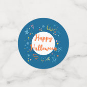 ハロウィン子供へ紙吹雪ブー！幽霊パーティー コンフェッティ (スモール正面)