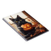 ハロウィン子猫 ノートブック (右側)
